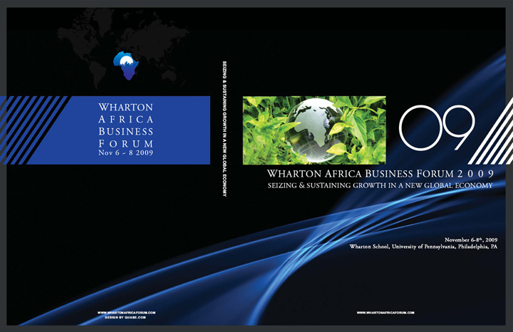 Printshot 1 of the African Business Forum Brochure Project