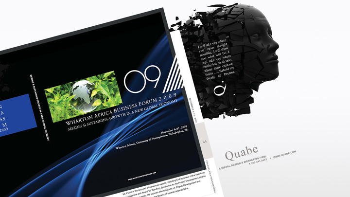 Printshot 4 of the African Business Forum Brochure Project