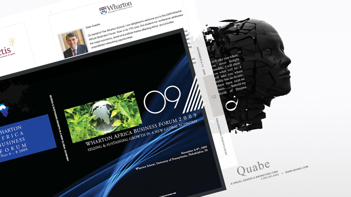 Printshot 3 of the African Business Forum Brochure Project