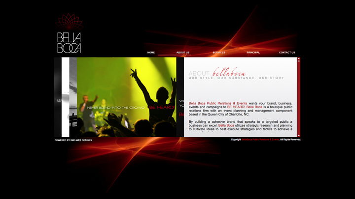 Screenshot 2 of the Center for Bella Boca Project