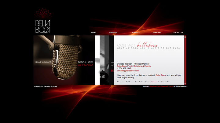 Screenshot 4 of the Center for Bella Boca Project
