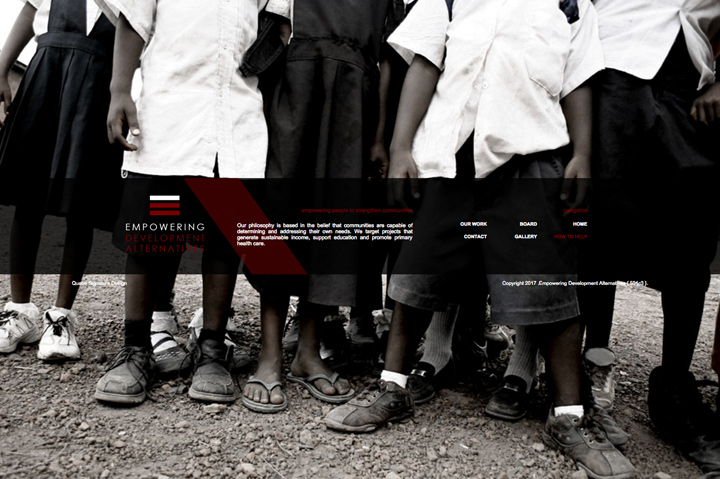 Screenshot 3 of the Empowering Development Alternatives Project