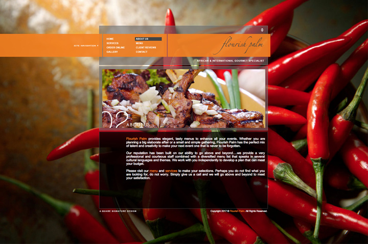 Screenshot 2 of the Flourish Palm Project